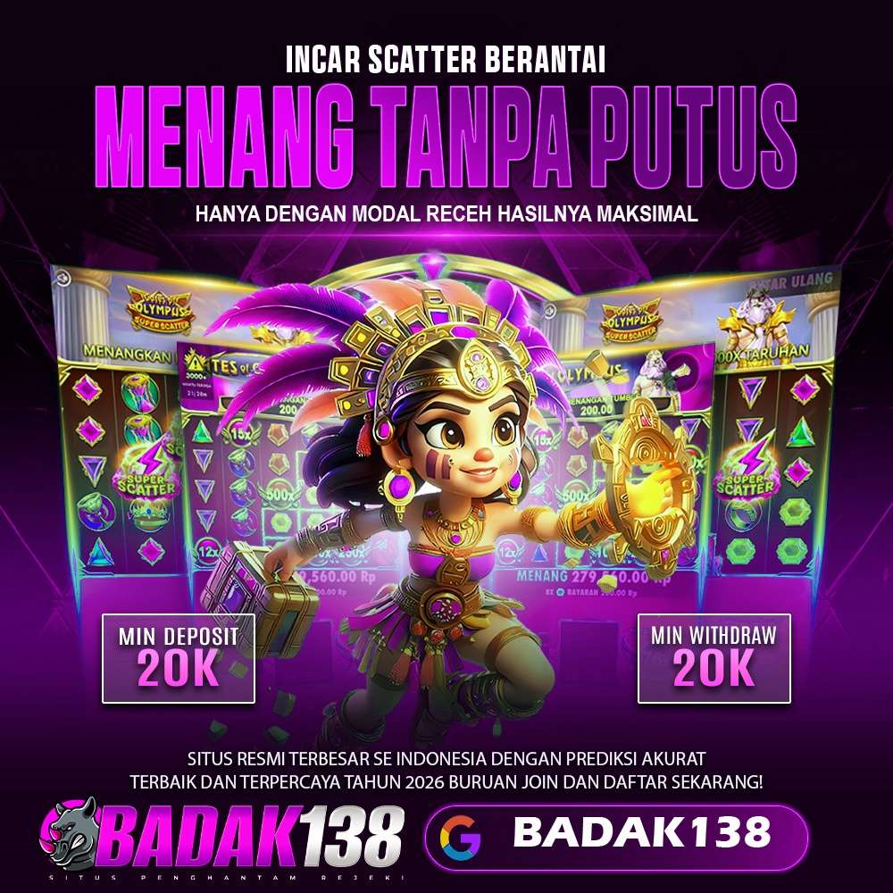 BADAK138: Teknologi Situs Resmi Slot Gacor Terbaik Angka Bet 138