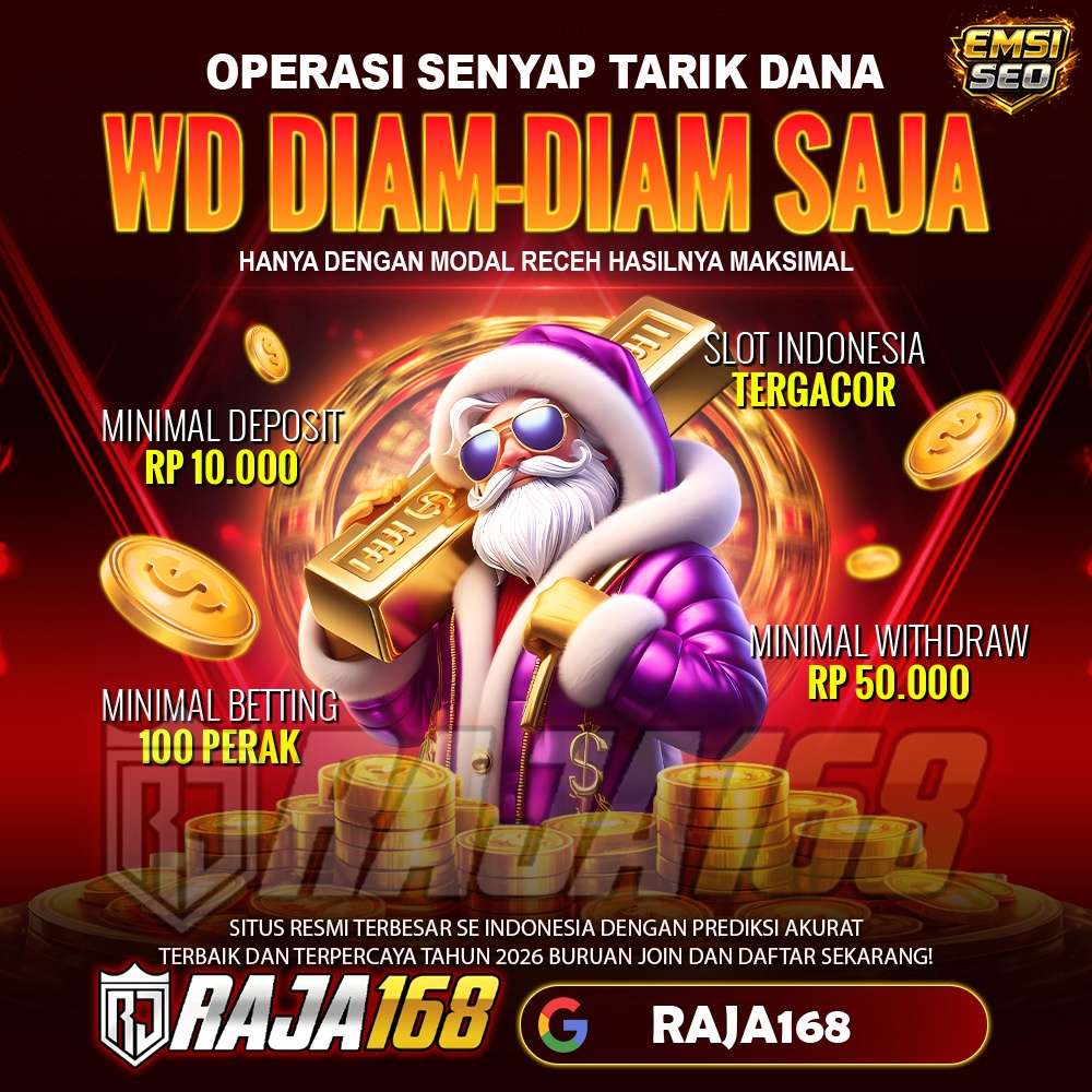 RAJA168: Jalur Tikus Anjuran Bandar Togel 4D Slot Gacor Maxwin JP