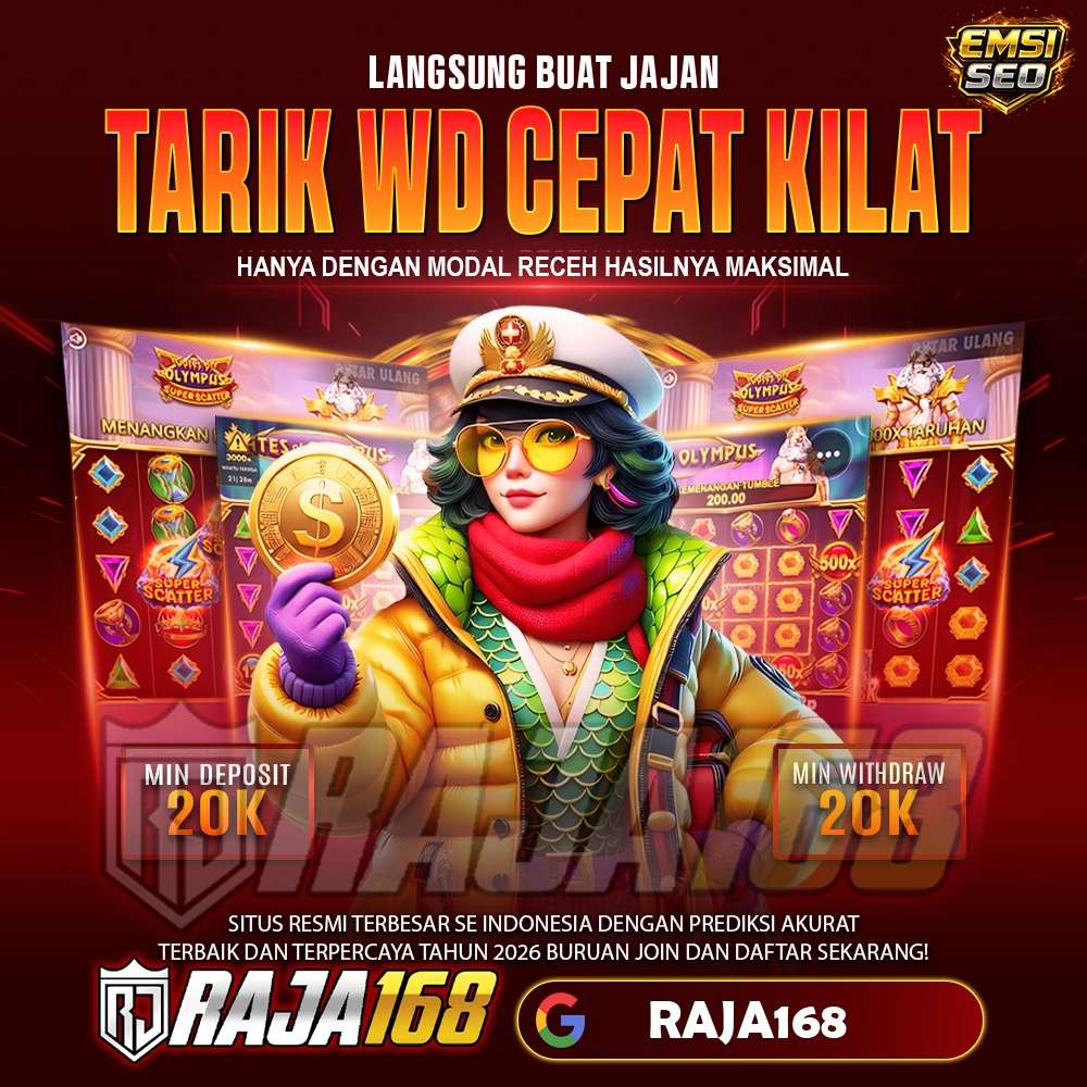 RAJA168: Situs 888 Slot Gacor Resmi Maxwin Naga Hoki Angka Bet 168